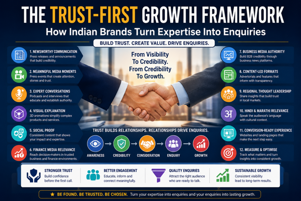 The Trust-First Growth Framework: How Indian Brands Turn Expertise Into Enquiries
